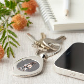 Boxer Dog Play Karate, Boxer Dog Karate Player Schlüsselanhänger (Seite)