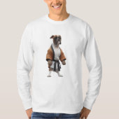 Boxer Dog Play Karate, Karate Champion Boxer Dog T-Shirt (Vorderseite)