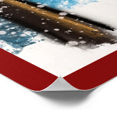 Boxer Dog Poster (Ecke)