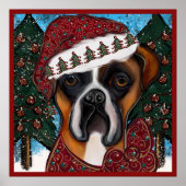 Boxer Dog Poster (Vorne)