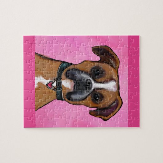 Boxer Dog Puzzle (Horizontal)