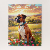 Boxer dog puzzle (Vertikal)
