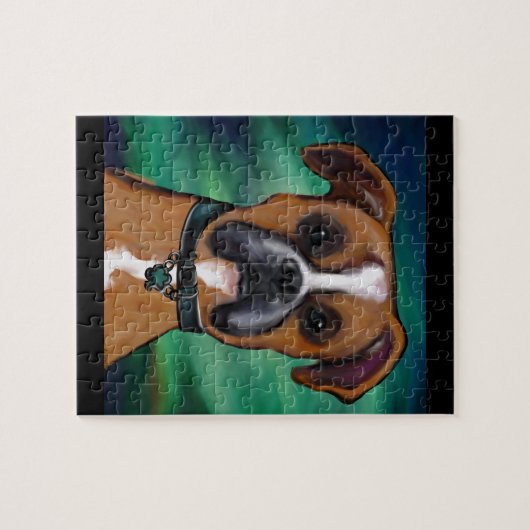 Boxer Dog Puzzle (Horizontal)