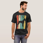 Boxer Dog Retro T-Shirt (Vorne ganz)