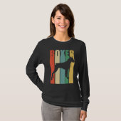 Boxer Dog Retro T-Shirt (Vorne ganz)