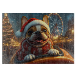 Boxer Dog Roller Untersetzer Weihnachten Schneidebrett