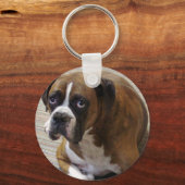 Boxer Dog Schlüsselanhänger (Vorderseite)