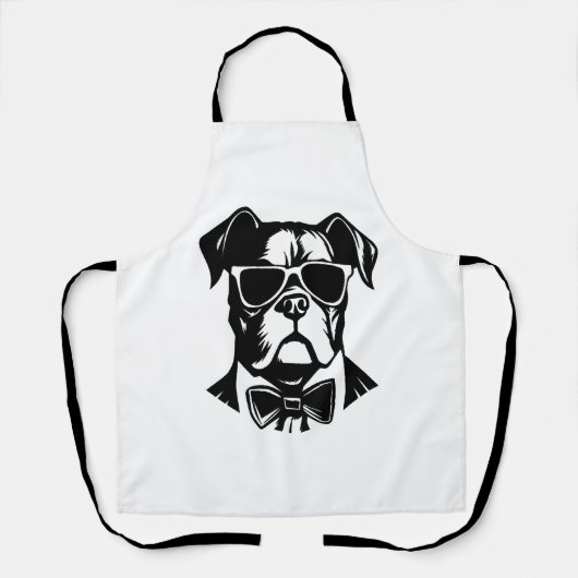 Boxer Dog Schürze (Vorderseite)