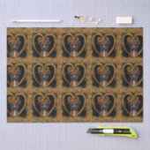 BOXER DOG SEIDENPAPIER (Handwerk)