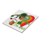 Boxer Dog St Patrick's Day Fliese (Seite)