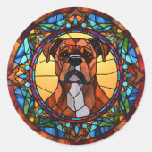 Boxer Dog Sticker Pack (Vorderseite)