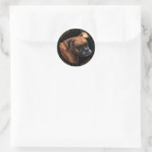 Boxer Dog Stickers (Tasche)