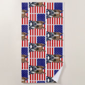 BOXER DOG STRANDTUCH (Vorderseite)