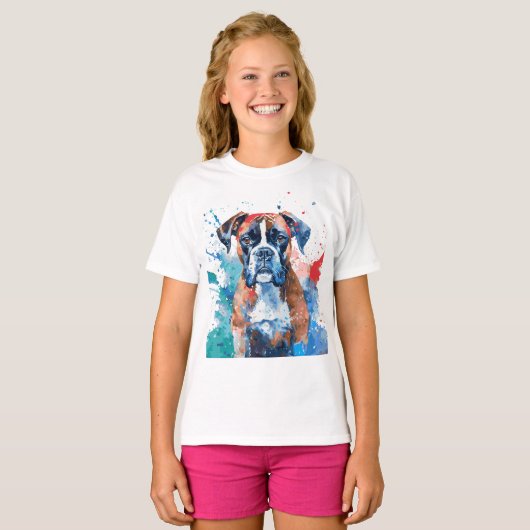 Boxer Dog T-Shirt (Vorne ganz)