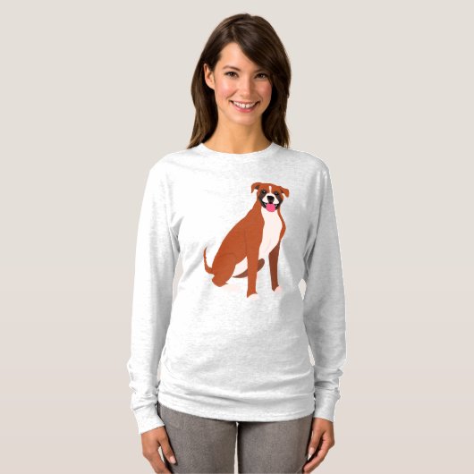 Boxer Dog T-Shirt (Vorne ganz)