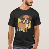 Boxer dog T-Shirt (Vorderseite)