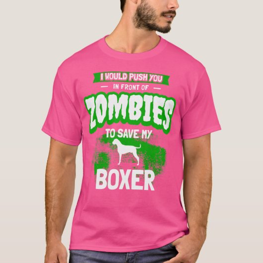 Boxer Dog T-Shirt (Vorderseite)