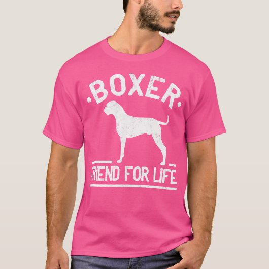 Boxer Dog T-Shirt (Vorderseite)