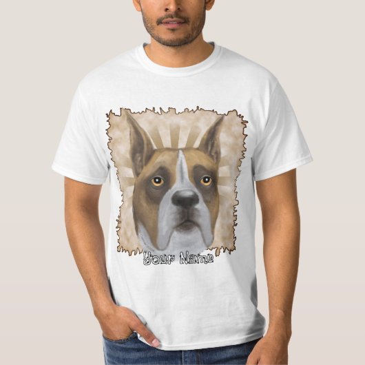 Boxer Dog T - Shirt (Vorderseite)