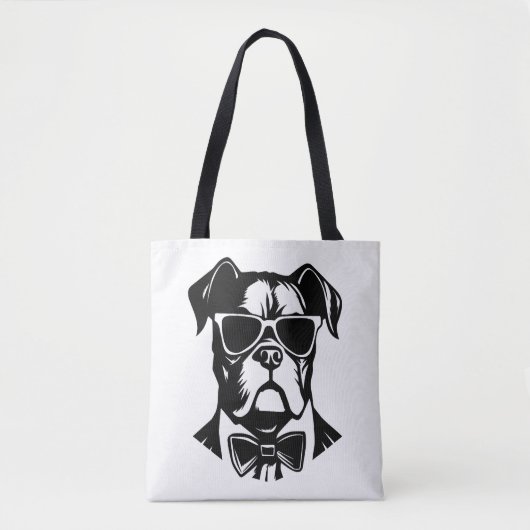 Boxer Dog Tasche (Vorderseite)