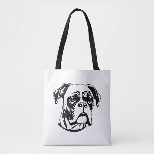 Boxer Dog Tasche (Vorderseite)