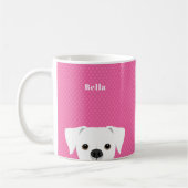 Boxer Dog Tasse (Links)