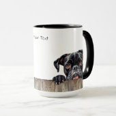 Boxer Dog Tasse (VorderseiteRechts)