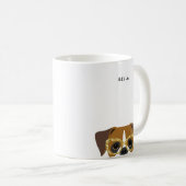 Boxer Dog Tasse (VorderseiteRechts)