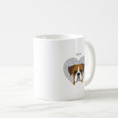 Boxer Dog Tasse (VorderseiteRechts)