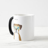 Boxer Dog Tasse (Vorderseite Links)