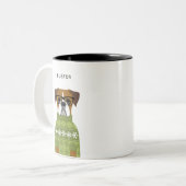Boxer Dog Tasse (Vorderseite Links)