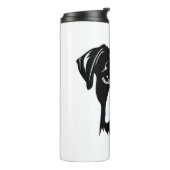 Boxer Dog Thermosbecher (Nach links gedreht)