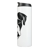 Boxer Dog Thermosbecher (Nach rechts gedreht)