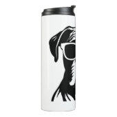 Boxer Dog Thermosbecher (Nach links gedreht)