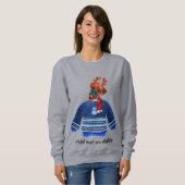Boxer Dog Ugly Christmas Dog Mama Sweatshirt (Vorne ganz)