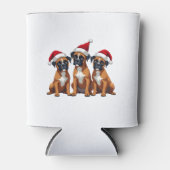 Boxer Dog Ugly Sweater Christmas Light Xmas Pajama Dosenkühler (Vorderseite)