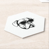 Boxer Dog Untersetzer (angewinkelt)