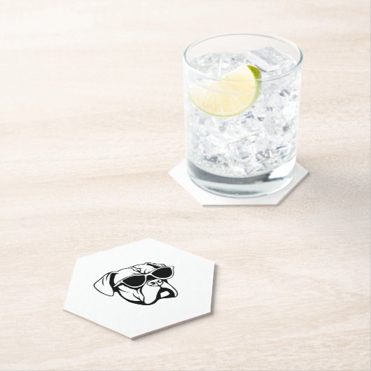 Boxer Dog Untersetzer (Vor Ort)