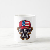 Boxer Dog USA Kaffeetasse (Mittel)