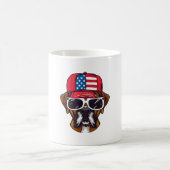 Boxer Dog USA Kaffeetasse (Mittel)