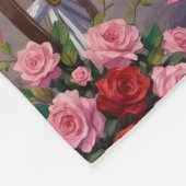 Boxer Dog Valentine's Day Fleecedecke (Ecke)