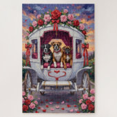 Boxer Dog Valentine's Day Puzzle (Vertikal)
