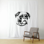 Boxer Dog Wandteppich (Beispiel)