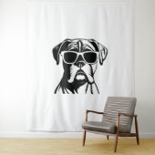 Boxer Dog Wandteppich (Beispiel)