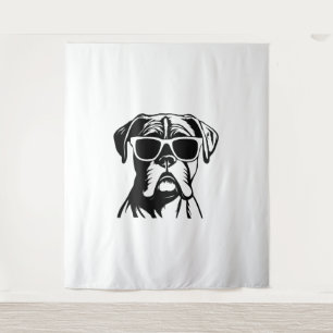 Boxer Dog Wandteppich