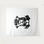 Boxer Dog Wandteppich (Vorderseite (Horizontal))