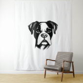 Boxer Dog Wandteppich (Beispiel)