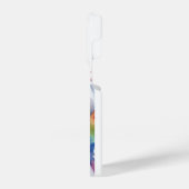 Boxer Dog Watercolor Splashes iPhone Hülle (Linke Seite)