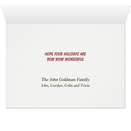 Boxer Dog Wicker Korbweide Weihnachtsbaum (Innenansicht Horizontal (Unten))