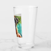 Boxer Dog 🐾 Wiggle Hinterns & Schwanz Wags Glas (Links)